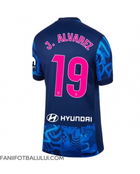 Atletico Madrid Julian Alvarez #19 Tricou Fotbal Replică 2024-25 Femei Treilea